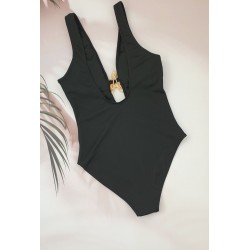 Молодіжний суцільний купальник в рубчик №14-330, 38-46 розм.