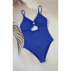 Молодіжний суцільний купальник в рубчик №14-331, 38-46 розм.