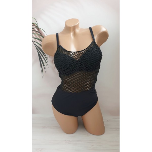 Молодіжний суцільний купальник з пуш ап №14-332, 38-46 розм.