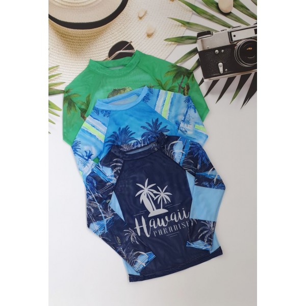 Кофтинка для пляжу з SPF-35 захистом для хлопчиків №14-335, 28-36 розм.