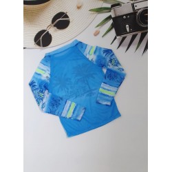 Кофтинка для пляжу з SPF-35 захистом для хлопчиків №14-335, 28-36 розм.