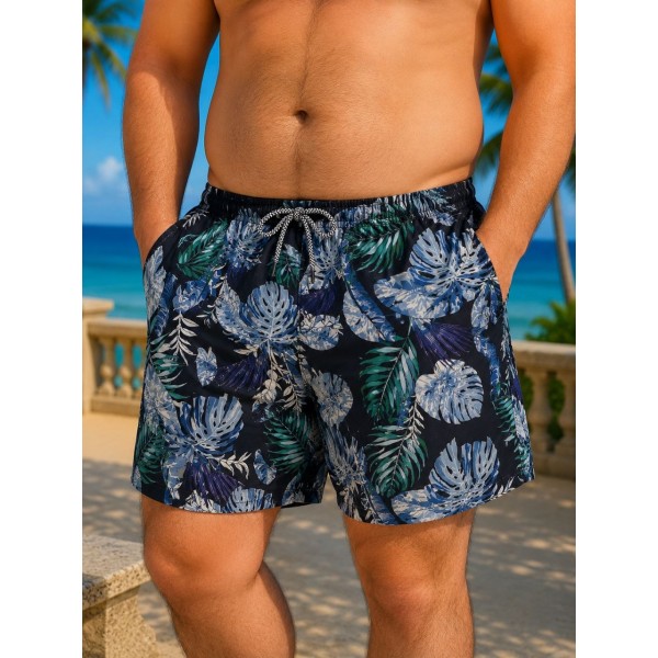 Чоловічі пляжні шорти батальні №15-23, 3XL-7XL розм.
