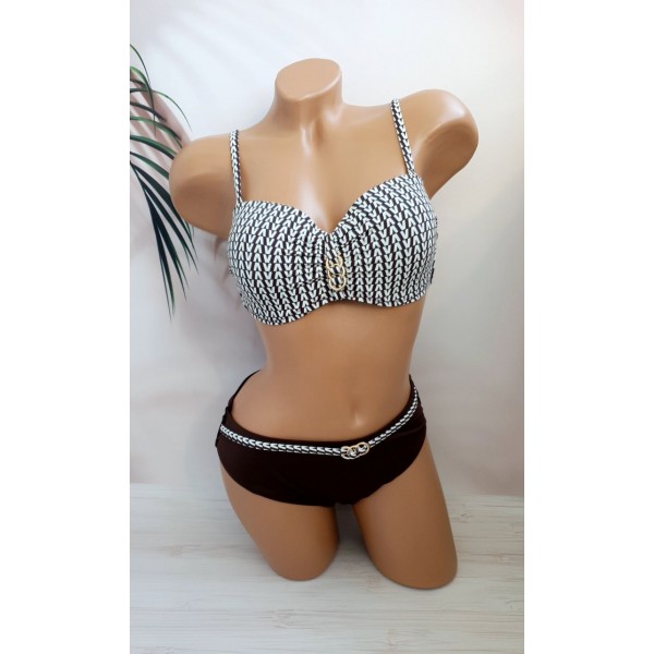 Жіночий купальник анжеліка №2531, 44-52 розм.