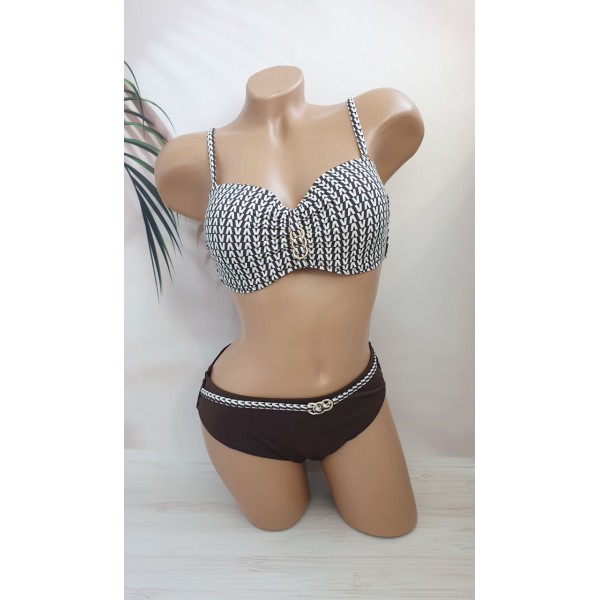 Жіночий купальник анжеліка №2531, 44-52 розм.