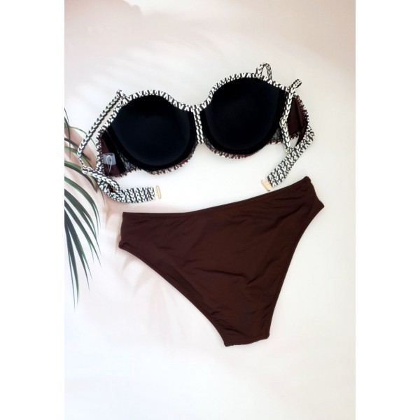 Жіночий купальник анжеліка №2531, 44-52 розм.