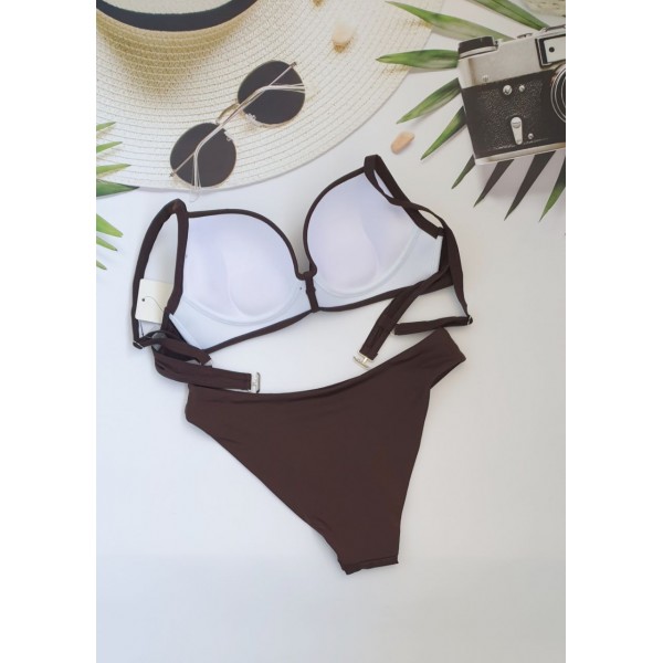 Молодіжний купальник з подвійним пуш ап №25516, 38-46 розм.