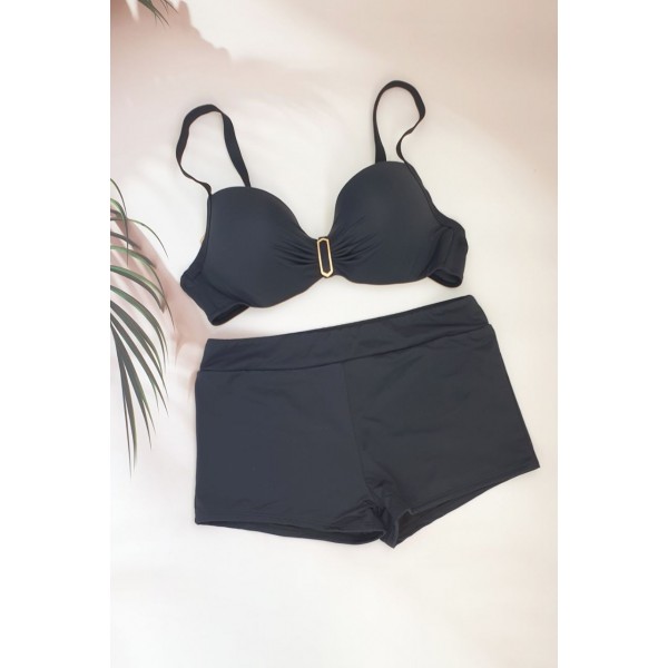 Жіночий купальник з шортами №5403, 48-56 розм.