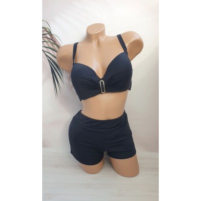 Жіночий купальник з шортами №5403, 48-56 розм.