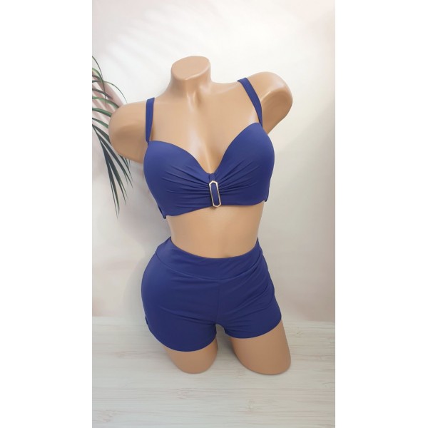 Жіночий купальник з шортами №5403, 48-56 розм.