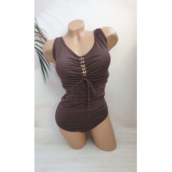 Жіночий суцільний купальник №66576, 48-56 розм.