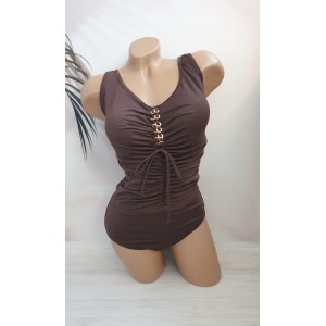 Жіночий суцільний купальник №66576, 48-56 розм.