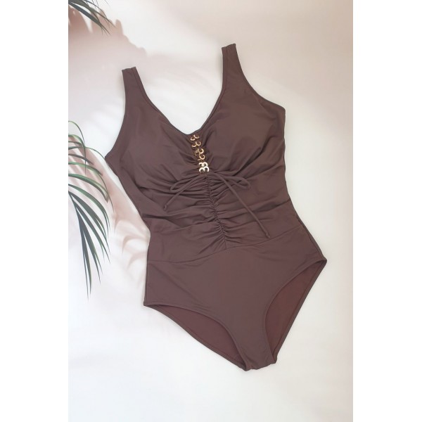 Жіночий суцільний купальник №66576, 48-56 розм.