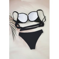 Молодіжний купальник з пуш ап №D382, 36-42 розм.