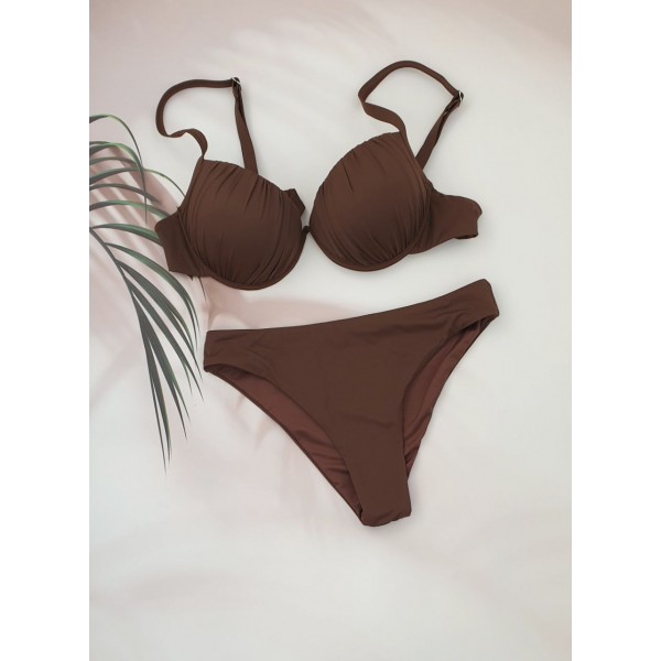 Молодіжний купальник з пуш ап №D382, 36-42 розм.