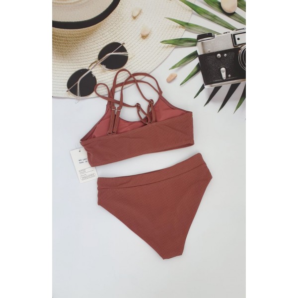 Підлітковий купальник топом №L821, 34-42 розм.