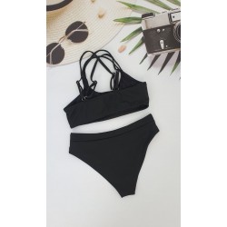 Підлітковий купальник топом №L821, 34-42 розм.