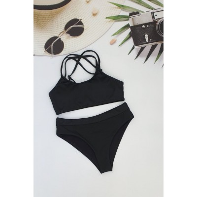 Підлітковий купальник топом №L821, 34-42 розм.