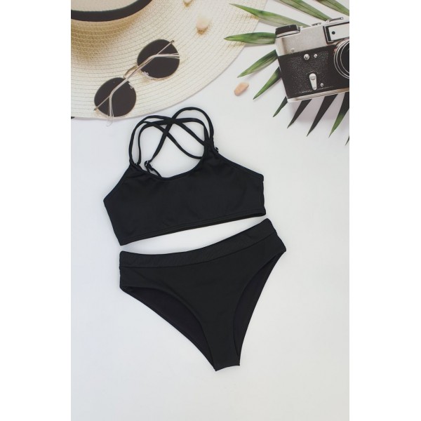 Підлітковий купальник топом №L821, 34-42 розм.