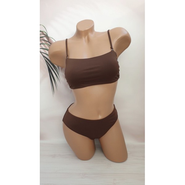 Молодіжний купальник топом №Q5101, 38-46 розм.