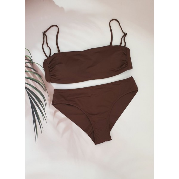 Молодіжний купальник топом №Q5101, 38-46 розм.