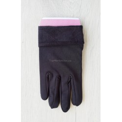 Еластичні жіночі рукавиці без утеплення