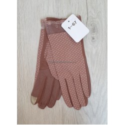 Жіночі трикотажні рукавиці без утеплювача