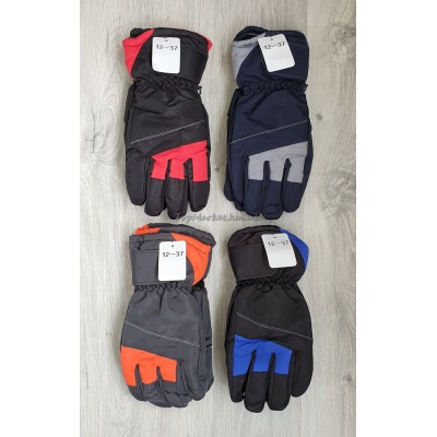 Болоневі чоловічі рукавиці на флісі