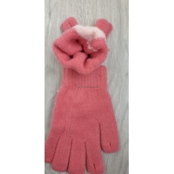 Підліткові рукавиці одинарні для дівчаток, сенсорні, 8-16 років