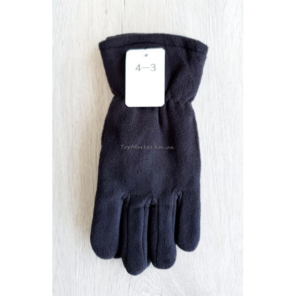 Подвійні флісові чоловічі рукавиці, середній розмір, №4-3