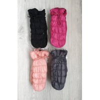 Підліткові болоневі рукавички на хутрі Підліткові болоневі рукавички на хутрі