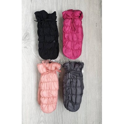 Підліткові болоневі рукавички на хутрі Підліткові болоневі рукавички на хутрі