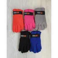 Дитячі подвійні флісові рукавиці мікс хлопчик/дівчинка, 4-6 років