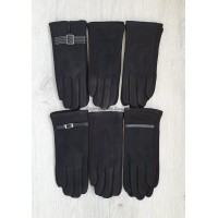 Замшево-трикотажні жіночі рукавиці, набір моделей