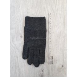 Одинарні флісові дитячі рукавиці, темно-сірі