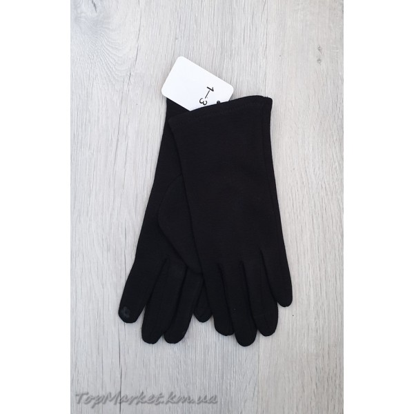 Трикотажні жіночі рукавиці на флісі №1-3