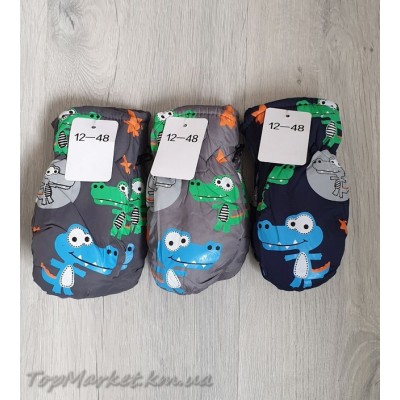 Балонові рукавички мікс хлоп/дівч №12-48, 3-5 років Балонові рукавички мікс хлоп/дівч №12-48, 3-5 років