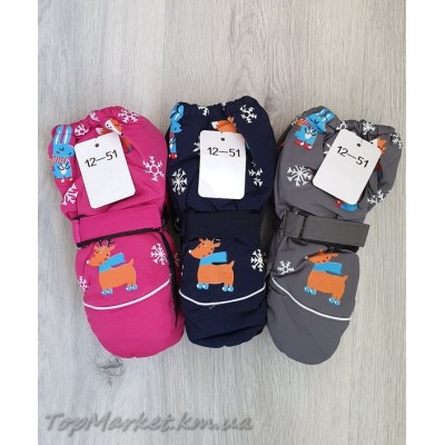 Балонові краги на флісі мікс хлоп/дівч №12-51, 1-3 роки