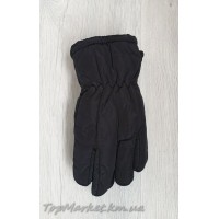 Балонові чоловічі рукавиці на хутрі №16-2, середній розмір