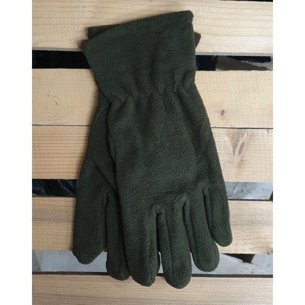 Одинарні флісові чоловічі рукавиці №2-4, великий розмір