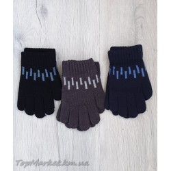 Одинарні рукавиці для хлопчиків №25-28, 2-4 роки