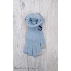 Одинарні рукавиці для дівчаток №25-49, 5-7 років