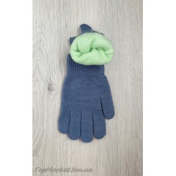 Подвійні рукавиці для хлопчиків №7-22А, 3-5 років