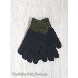 Подвійні рукавиці мікс хлоп/дівч №7-25А, 5-7 років