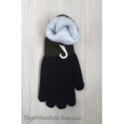 Подвійні рукавиці мікс хлоп/дівч №7-25А, 5-7 років