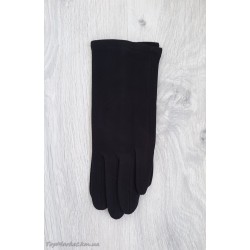 Жіночі рукавиці з пальтової тканини на флісі №1-2- модель "класика"