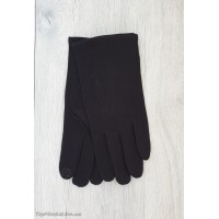 Трикотажні чоловічі рукавиці на флісі №1-28 - модель "класика"