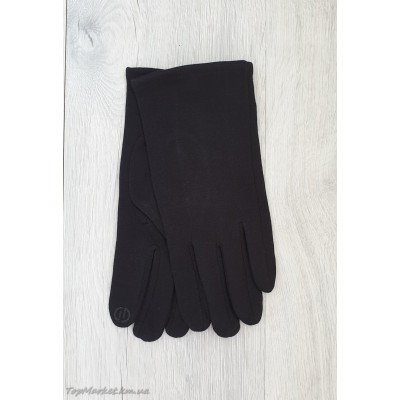 Трикотажні чоловічі рукавиці на флісі №1-28 - модель "класика"