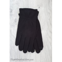 Чоловічі рукавиці з пальтової тканини на хутрі №1-4