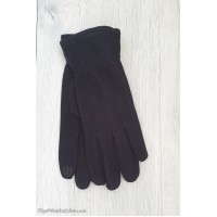 Жіночі рукавиці з пальтової тканини на хутрі №1-5 - модель "резинка"
