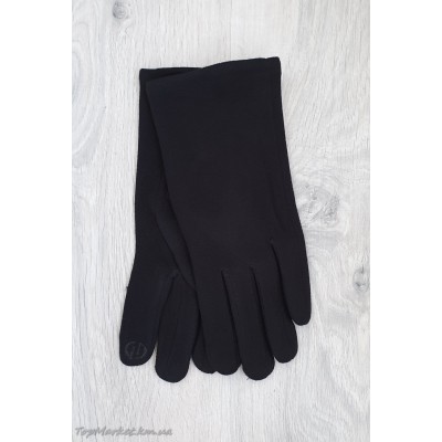 Жіночі рукавиці з пальтової тканини на хутрі №1-5 - модель "класика"